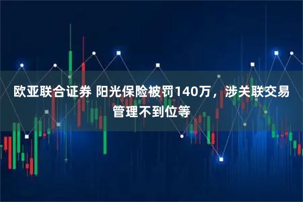 欧亚联合证券 阳光保险被罚140万，涉关联交易管理不到位等