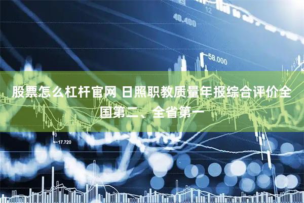 股票怎么杠杆官网 日照职教质量年报综合评价全国第二、全省第一